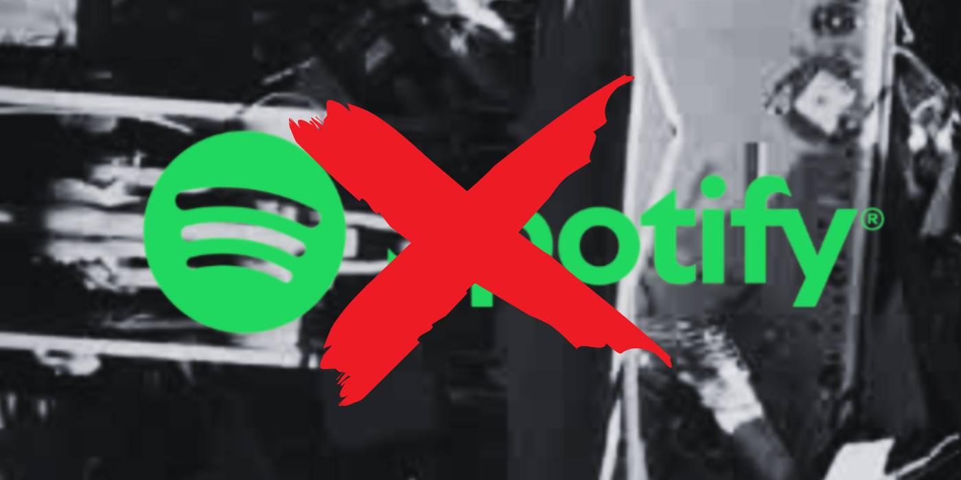 Goodbye Spotify! We're moving to Bandcamp!