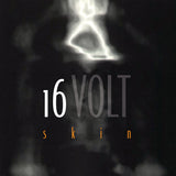 Text '16 Volt Skin' on a dark background with a glowing triangle symbol.