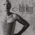 Black and white album cover with a person wearing an ornate dress and the text 'Anja Kuwe Codes'.