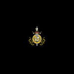Album cover for 'This Is Capital Punishment' by Capital Punishment featuring a decorative emblem with a crown and crossed swords on a black background