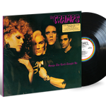 Vinyl record and cover featuring a band with a dark, artistic design.