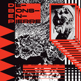 Album cover with geometric patterns and text 'De Bons en Pierre' featuring a black and white image of a dog.