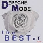 Album cover for 'The Best of Depeche Mode Volume 1' by Depeche Mode featuring a white rose.