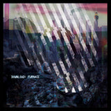Album cover with abstract design of a city and text 'Download: Furnace' on a dark background
