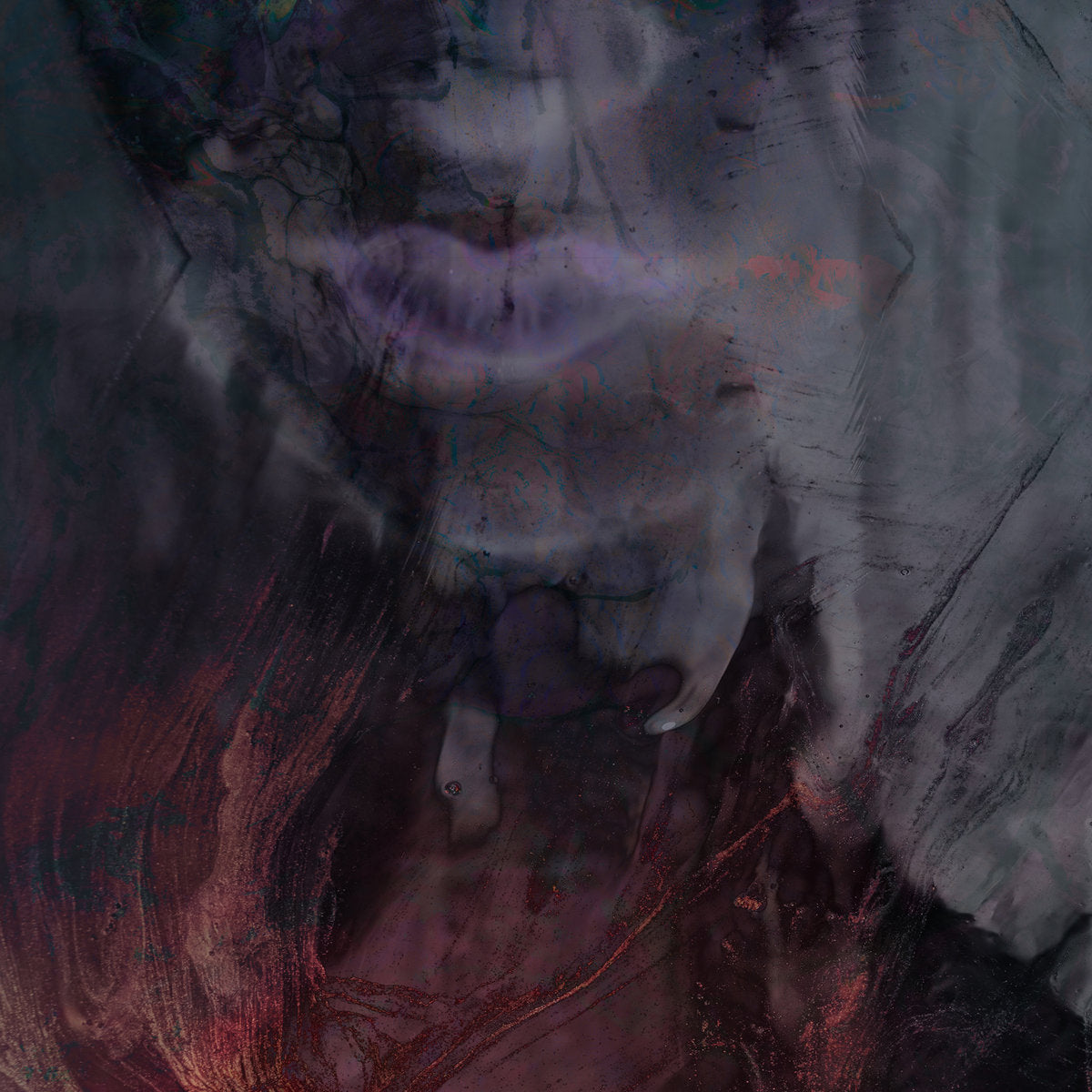 Album cover for 'Firece Remixes' by Hante featuring abstract art with swirling colors and textures