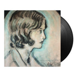 Black vinyl with album cover with an artistic depiction of a young person's profile with 'Isolated Youth Iris' text.
