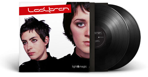 Vinyl record set with a cover featuring two faces and the title 'Light & Magic'.