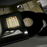 The London Suede - Dog Man Star (30th Anniversary Edition black vinyl records with cover and text on a dark surface