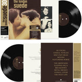 Album cover, back, and inserts for 'The London Suede 30th anniversary self-titled' album with a sepia-toned image of two people kissing
