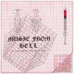 Album cover with 'Music from Hell' from Nervous Gender text on a grid background