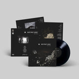 She Past Away - Narin Yalnizlik (Limited Edition) black vinyl record with black cover featuring artistic designs and text, back cover and inserts