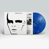 Tubeway Army self titled album cover  showing vinyl record with blue disc 