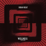 Album cover with red and black abstract design and text 'Urban Heat Wellness special edition'.