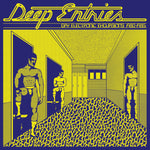 Album cover with 'Deep Entries (Gay Electronic Excursions 1979-1985)' text and stylized illustration of figures in a hallway.