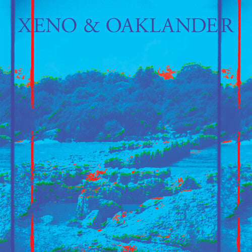 Album cover  for Xeno & Oaklander – Via Negativa (In The Doorway Light) with abstract landscape design. 